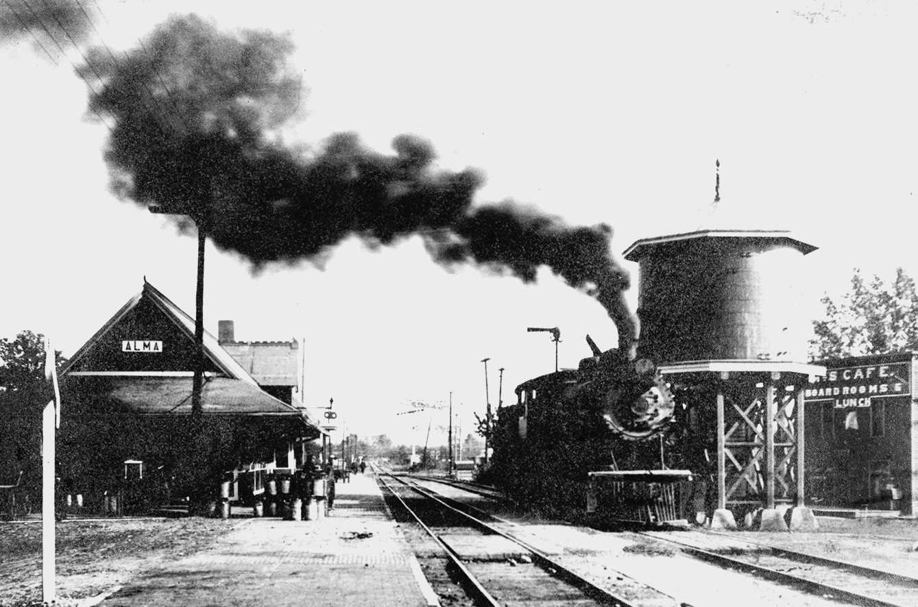 AA Alma Depot and water tower